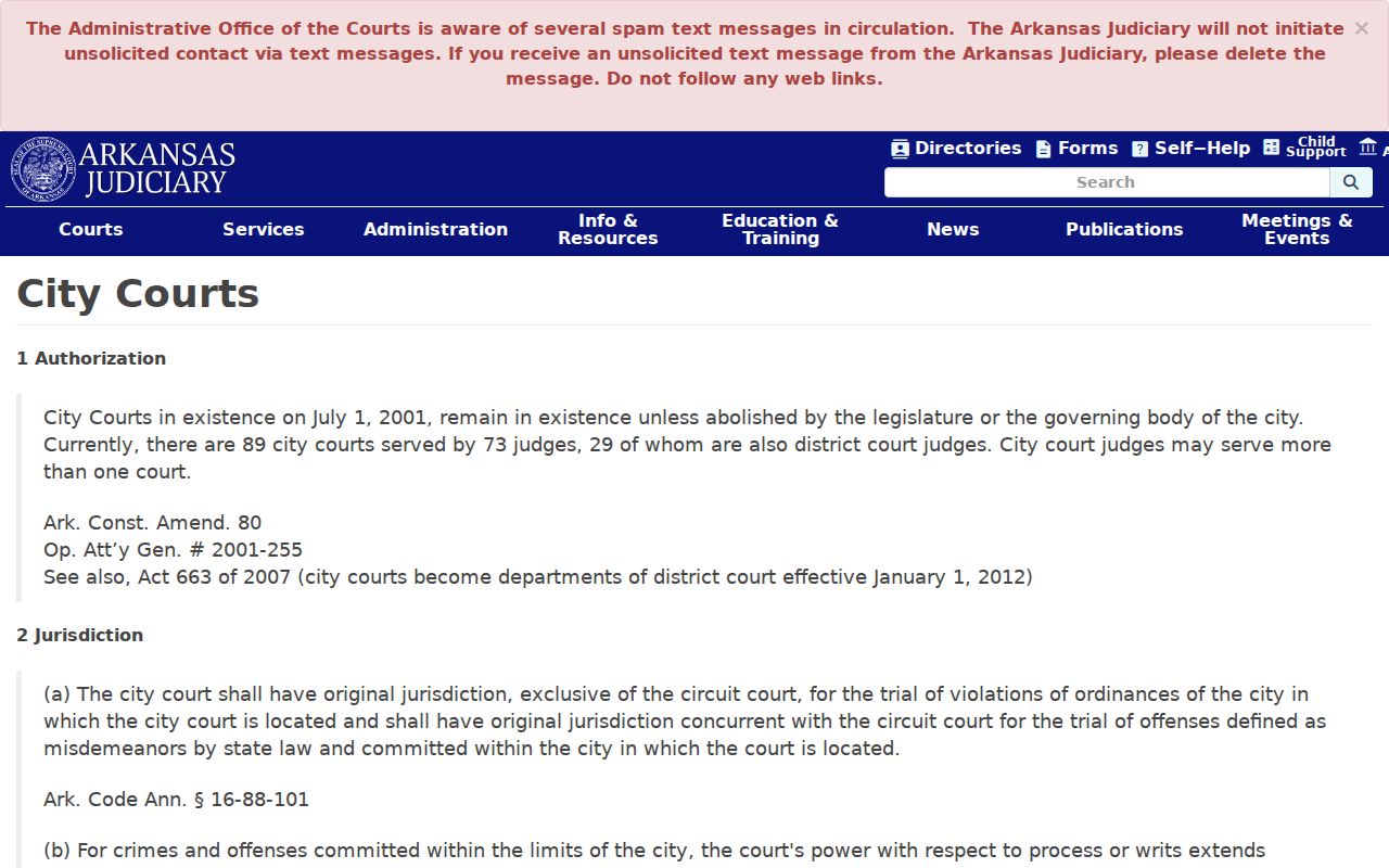 Arkansas Judiciary city court and district department information for Logan County